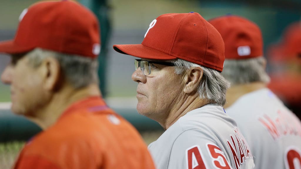 Only the Braves have scored fewer runs than manager Pete Mackanin's Phillies in the Majors this season. (AP)