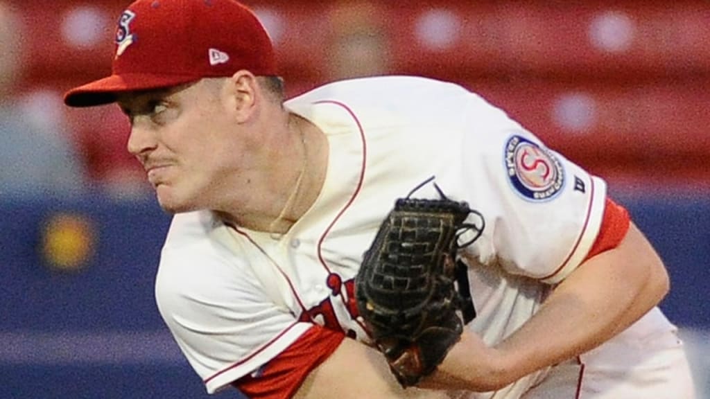 Kevin Lenik surged through the Royals' system in 2017 after being signed out of the independent Frontier League. (MiLB.com)