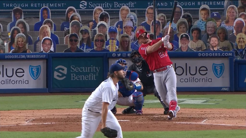Mike Trout's first HR off Kershaw
