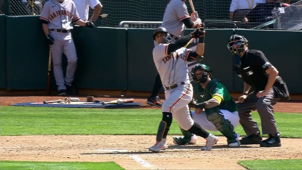 Josh Harrison, Starling Marte lead A's past Giants in Bay Bridge Series  opener