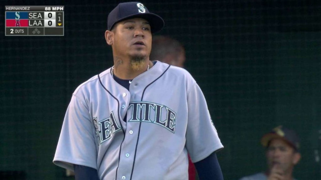 Felix's record-setting strikeout