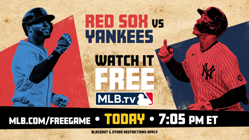 What channel is the Yankees game on tonight vs. Red Sox?
