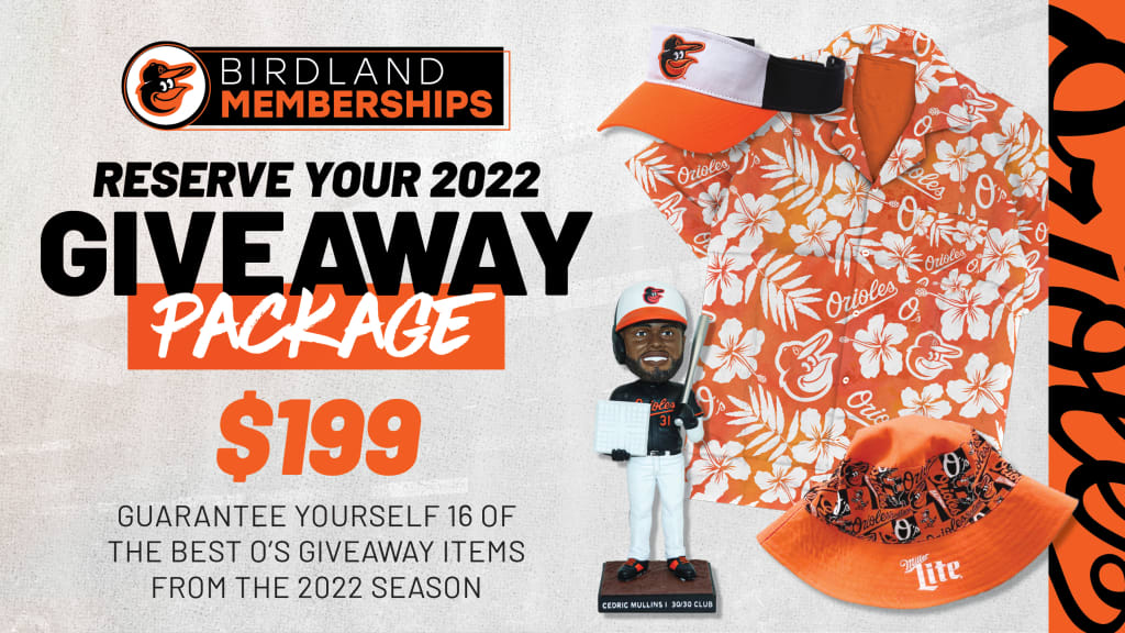 Orioles optimistically announce 2022 giveaway schedule - Camden Chat