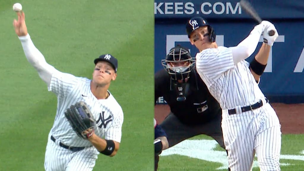 Aaron Judge's homer, heads-up DP