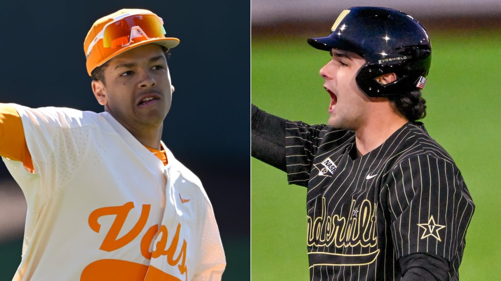 Chase Burns and the Vols are facing off against Dominic Keegan and the Commodores.