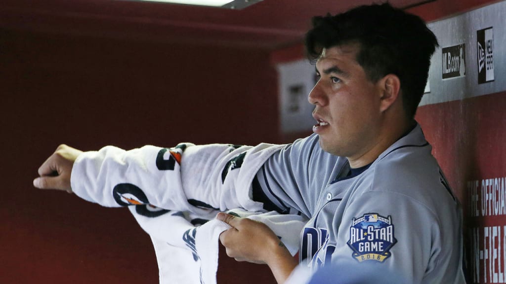 Cesar Vargas, who is dealing with right elbow soreness, was placed on the disabled list on Sunday. (AP)
