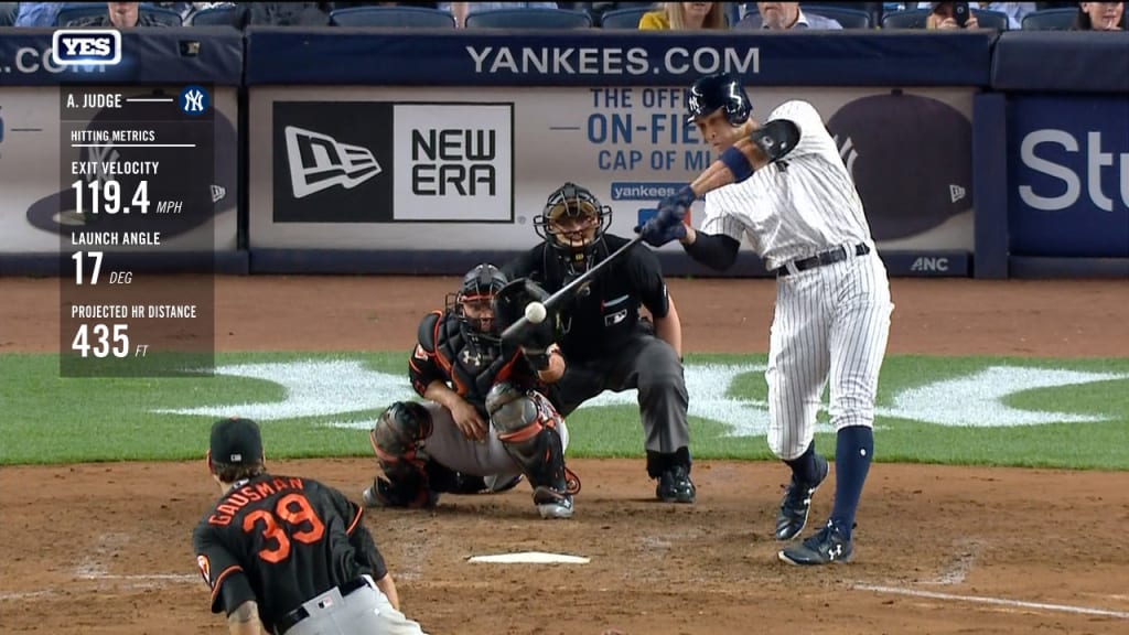 Statcast: Judge's 119.4-mph HR