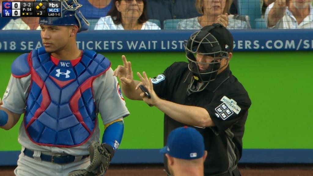 Hernandez 'walks' on ball three