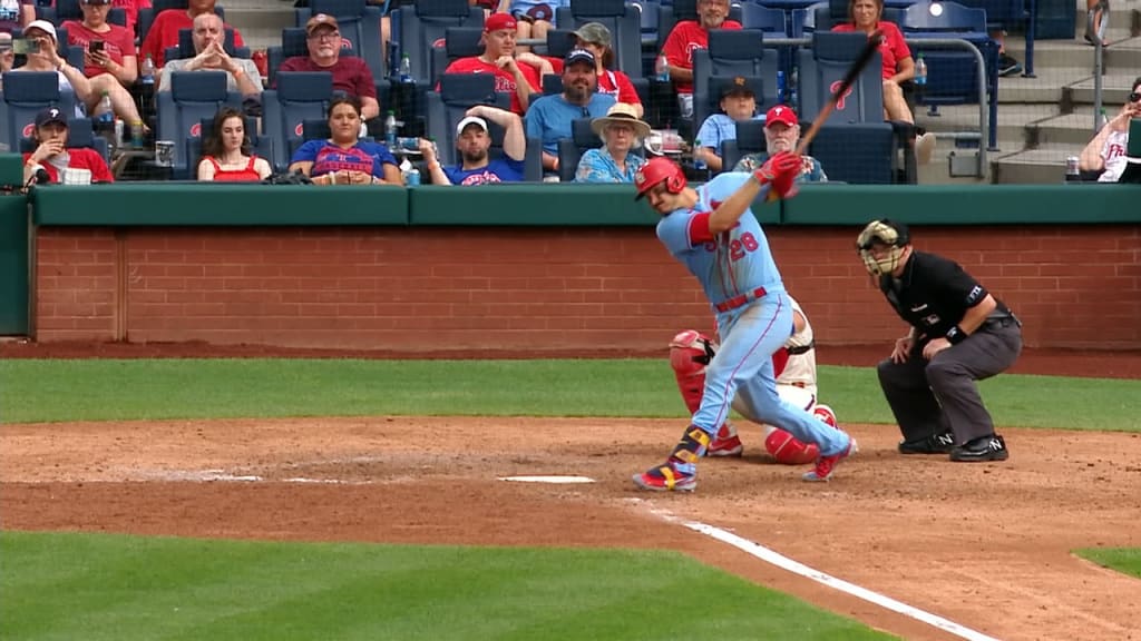 Cardinals hit four straight home runs