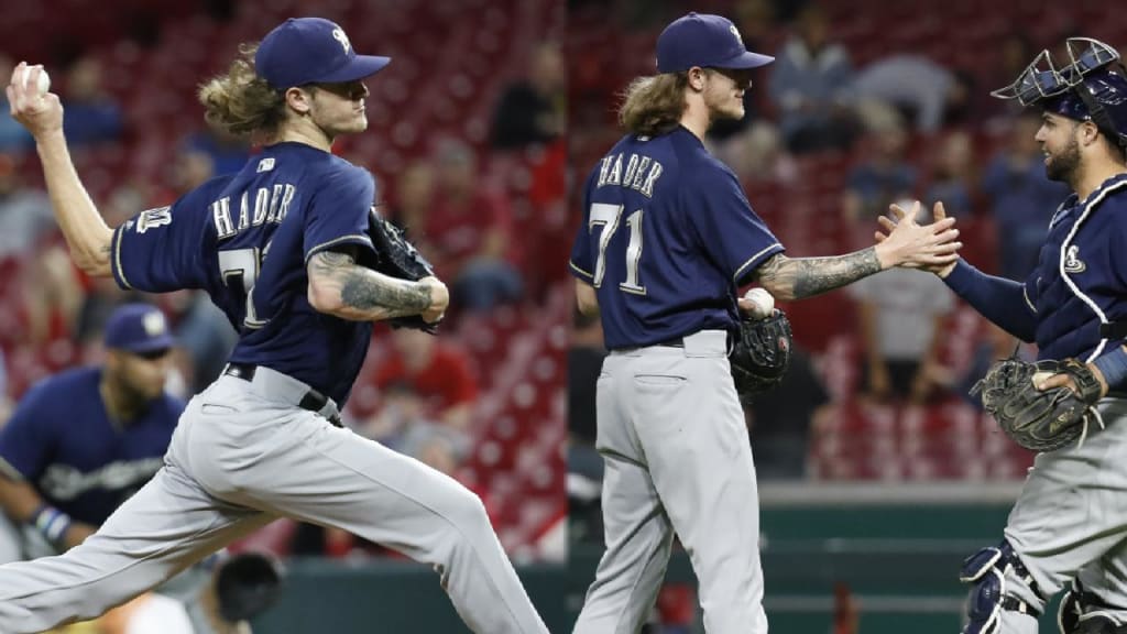 Josh Hader's 8 straight strikeouts, 10/20/2022