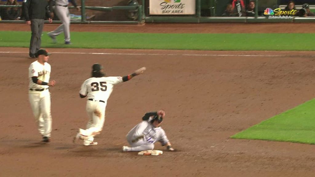 Madison Bumgarner records the 1,500th strikeout of his career