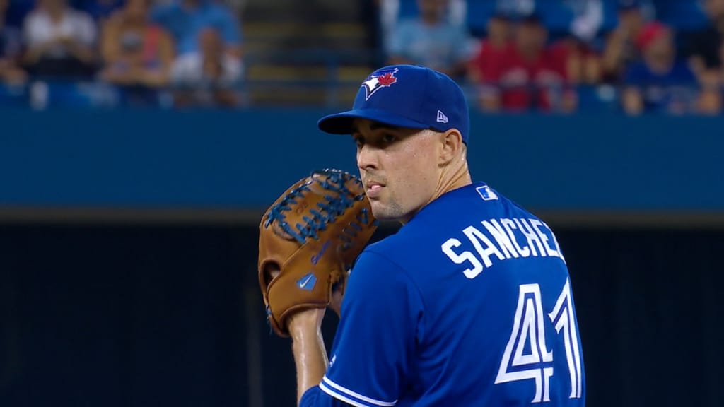 Washington Nationals' Aaron Sanchez just happy to be back on mound