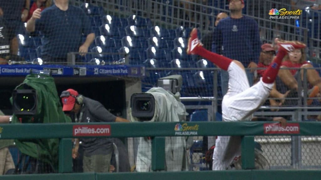 Franco exits after scary fall