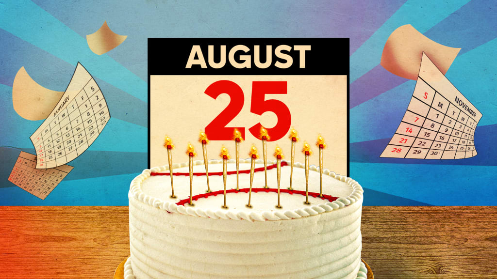 Baseball birthdays for August 25