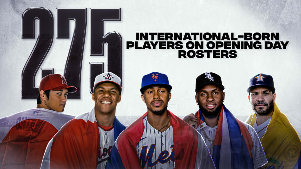 Baseball MLB Opening Day rosters feature 275 international players BNR