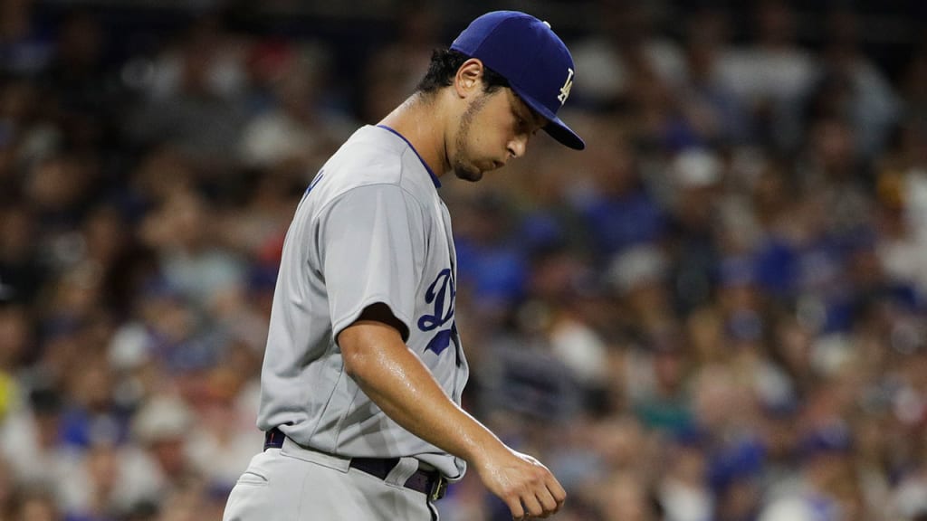 Yu Darvish allowed five runs over three-plus innings in the shortest start of his career. (AP)