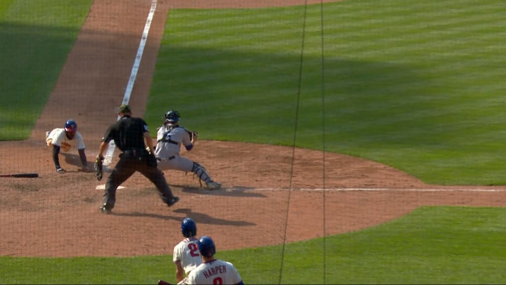 Phillies' Alec Bohm Cuts Himself Slamming Bat in Frustration After  Strikeout, News, Scores, Highlights, Stats, and Rumors