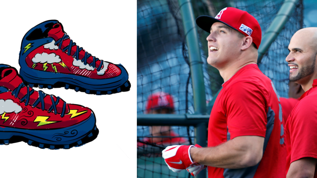 Little Leaguers design cleats for MLB stars