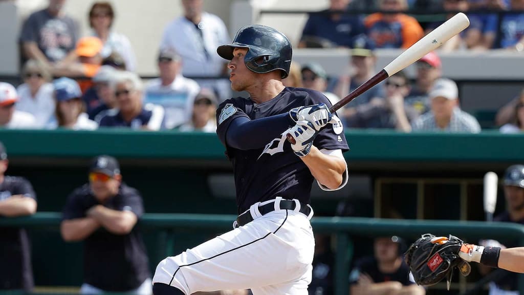 JaCoby Jones sees himself as the Tigers' center fielder of the present, not just the future. (AP)
