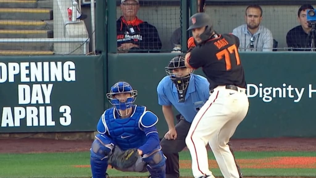 SF Giants catcher Joey Bart finally looks like the real deal