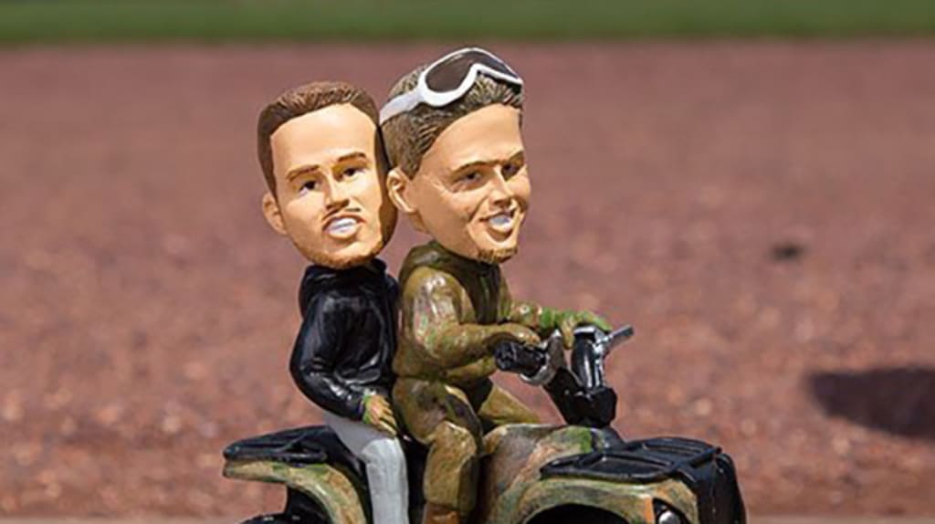 The 'Chipper rescues Freddie' bobblehead is finally real, and it 