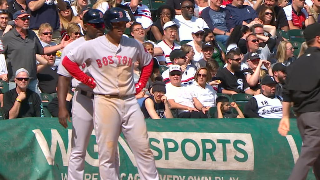 Devers' long trip to 3rd base