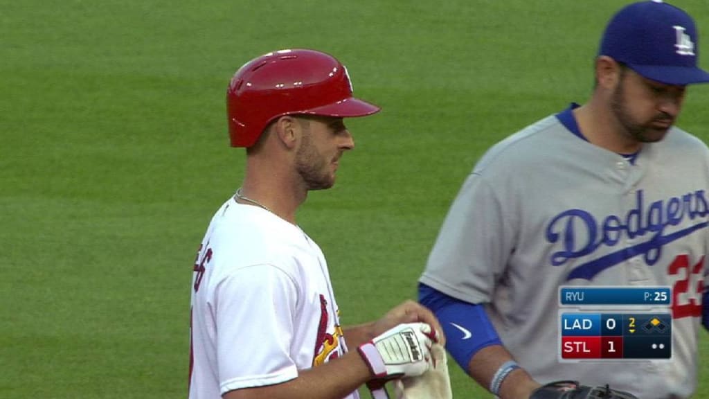 Dodgers Hyun-Jin Ryu throws a two-hitter but loses, 2-1