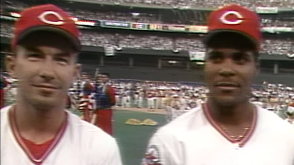 Barry Larkin 1990 Cincinnati Reds World Series Men's Home