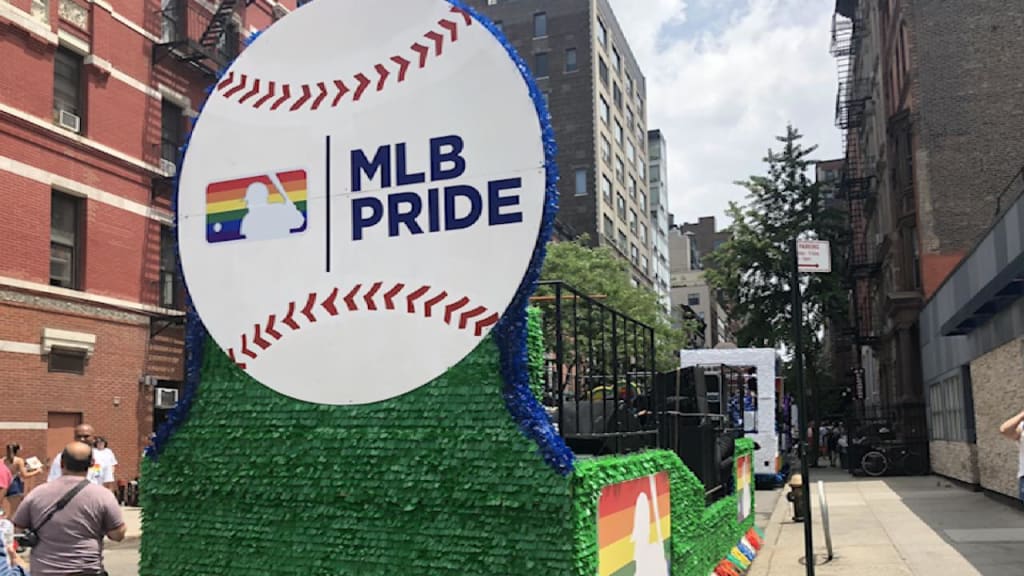 MLB participates in Pride March