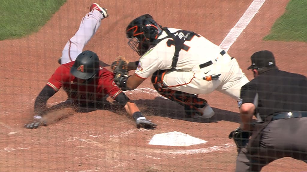 St. Louis Cardinals second baseman Brendan Donovan calls for a fly ball by  San Francisco Giants' Wilmer Flores during the eighth inning of a baseball  game Monday, June 12, 2023, in St.