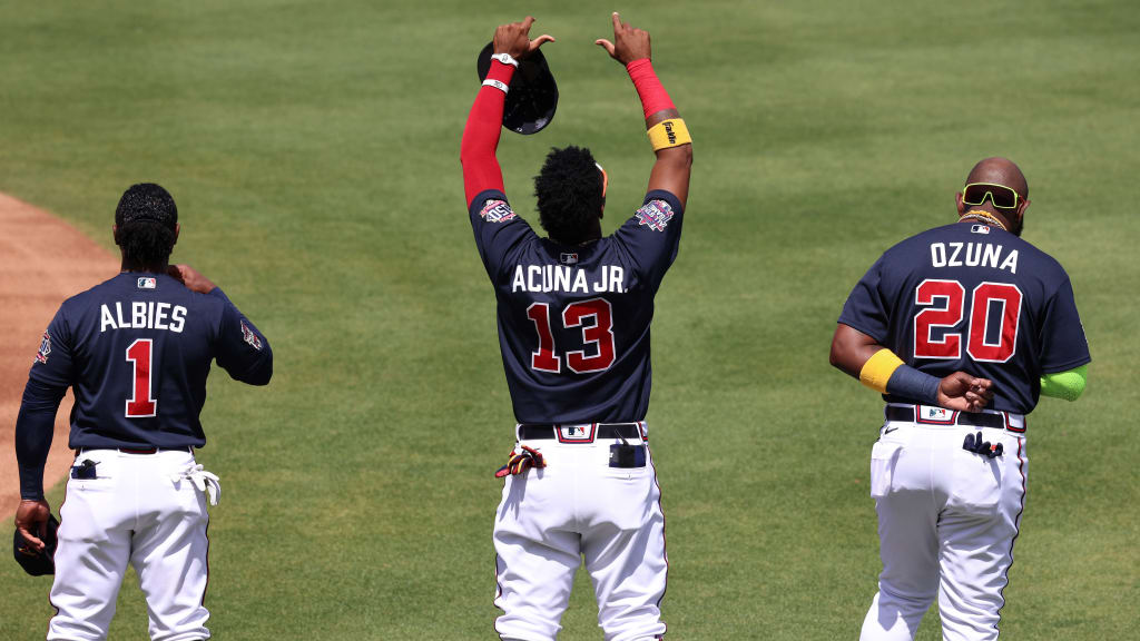 Atlanta Braves Uniform Lineup