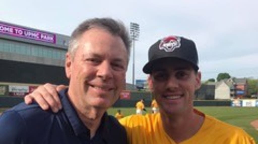 Ryan Kreidler and his father, Mark