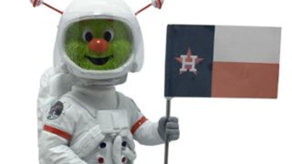 Orbit Houston Astros Flag Special Edition Stadium Exclusive Bobblehead MLB