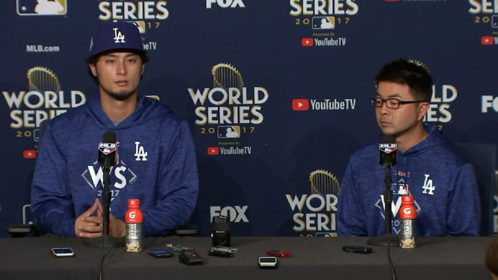 Darvish on Game 7 start