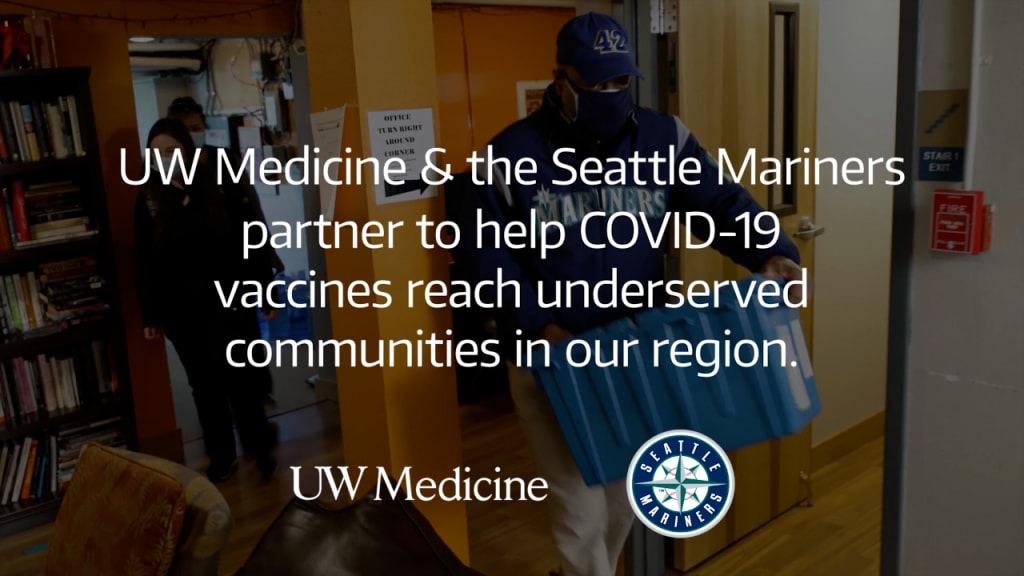 Mariners team up with UW Medicine to promote COVID-19 vaccines to  underserved communities