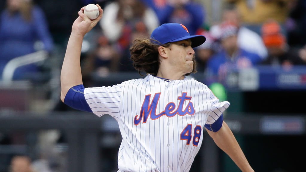 Jacob deGrom will not make his next start Tuesday while tending to his family. (AP)