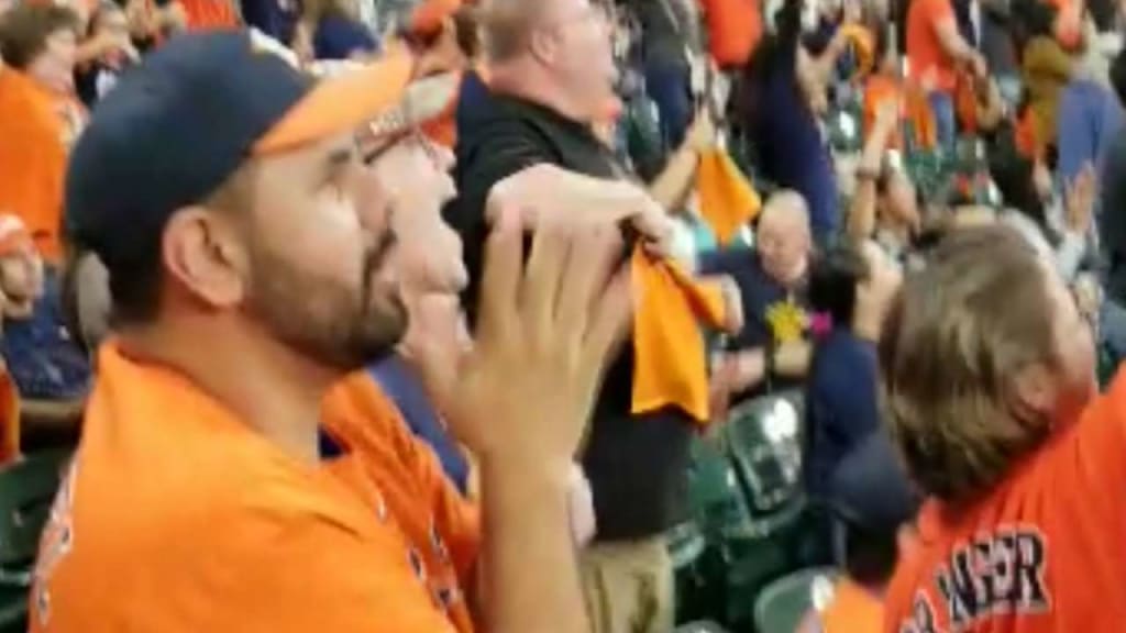 Houston Astros fans celebrate after winning the World Series against the  Los Angeles Dodgers during a game seven watch party at Minute Maid Park in  Houston, Texas, U.S. November 1, 2017. REUTERS/ …