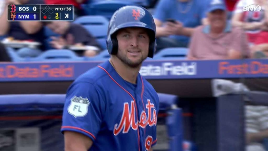 Tim Tebow makes Mets Spring Training debut