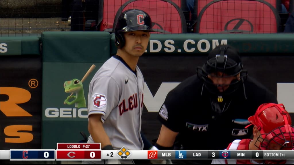 Steven Kwan's RBI walk