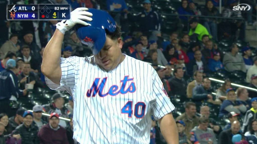 Game-Used Ball from Bartolo Colon's 220th Win - Mets History