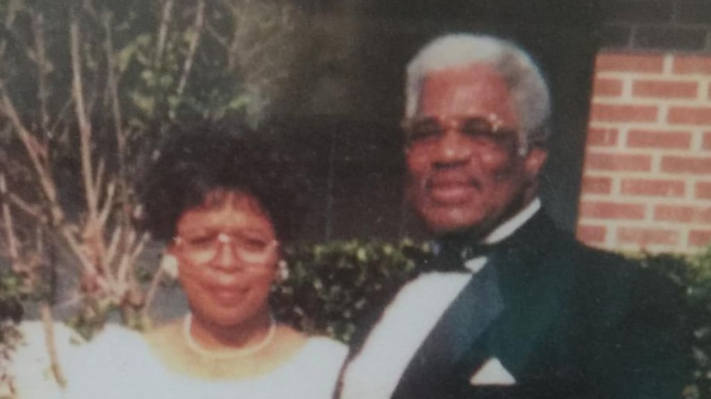 Joe Reliford with his wife Gwendolyn