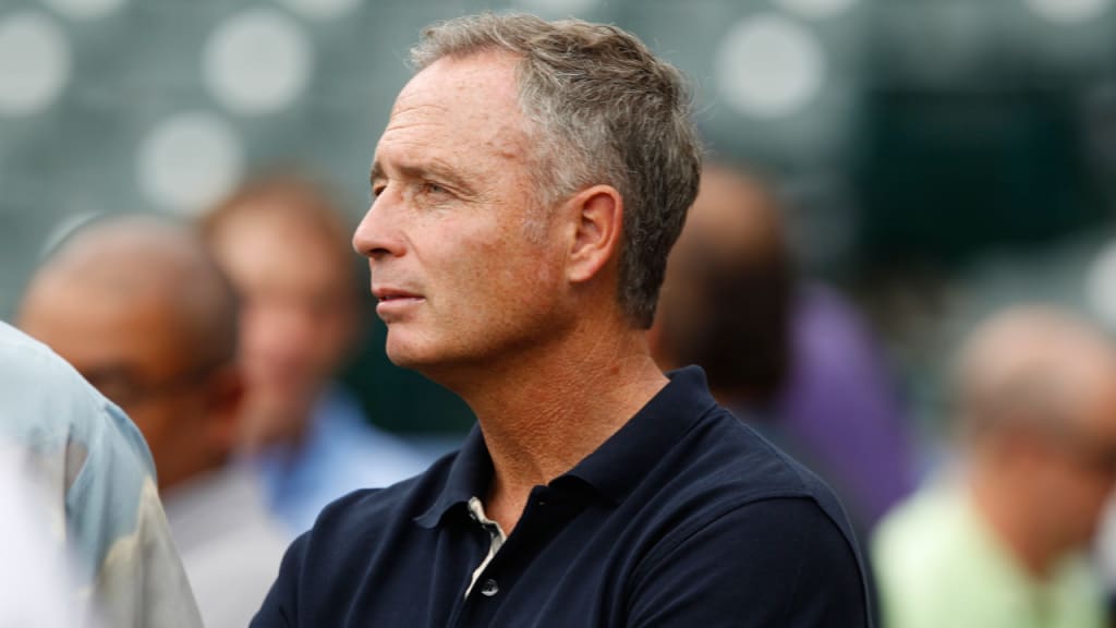 Even with the excitement surrounding Hampton's signing, Dan O'Dowd, now a commentator with MLB Network, had misgivings. (AP)