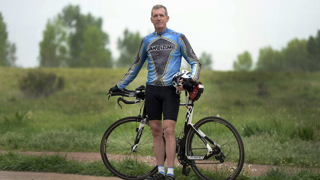 Jerry Schemmel: "That plane crash took a lot out of me, and going back on a bike made me feel alive again." (Getty)
