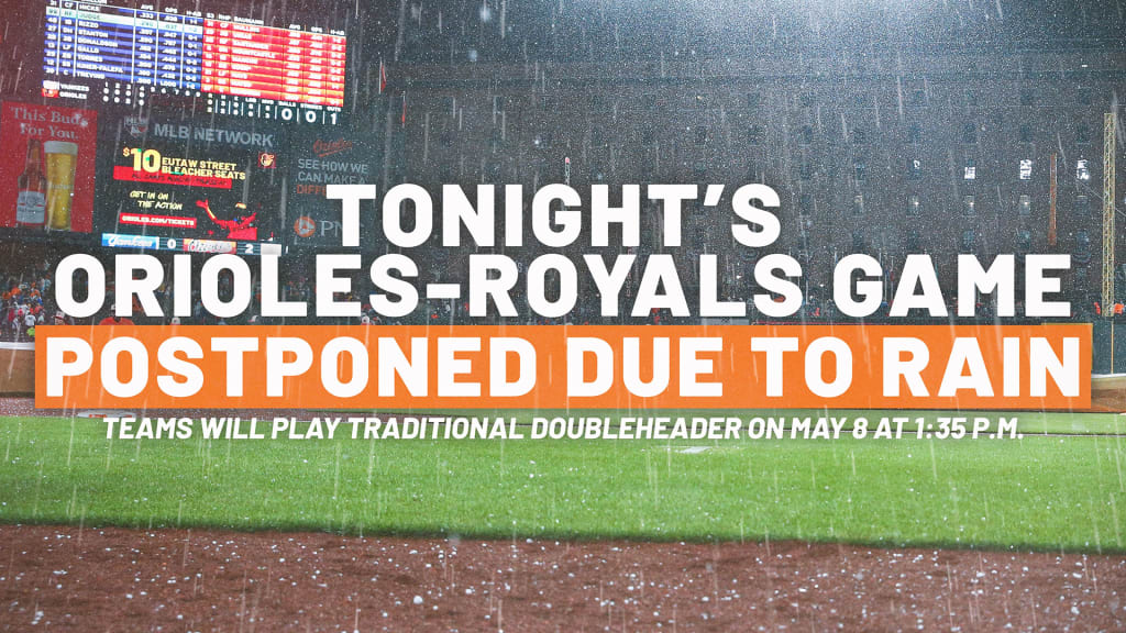 Kansas City Royals - Tonight's game has been postponed and is