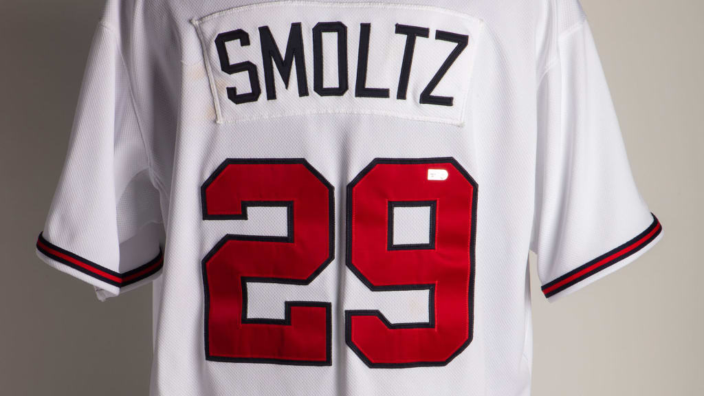 1995 John Smoltz Game Worn Atlanta Braves Jersey with Braves