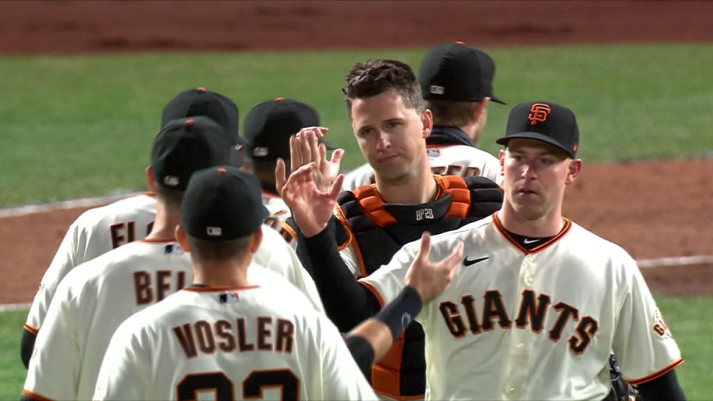 Giants' Buster Posey improved his defense in 2019, according to