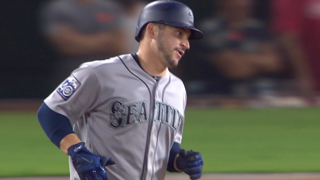 August 10, 2018: Seattle Mariners catcher Mike Zunino (3) during a