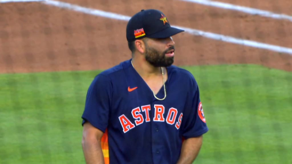 Astros pitchers Framber Valdez and Luis Garcia rock hair