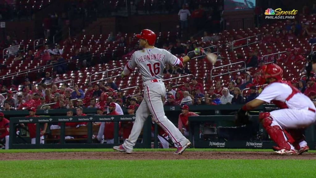 Hernandez's solo homer to right