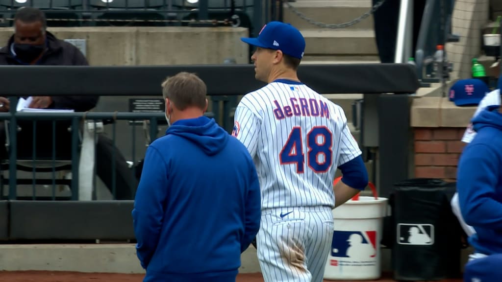 DeGrom to get MRI for side issue after Mets win 5th straight